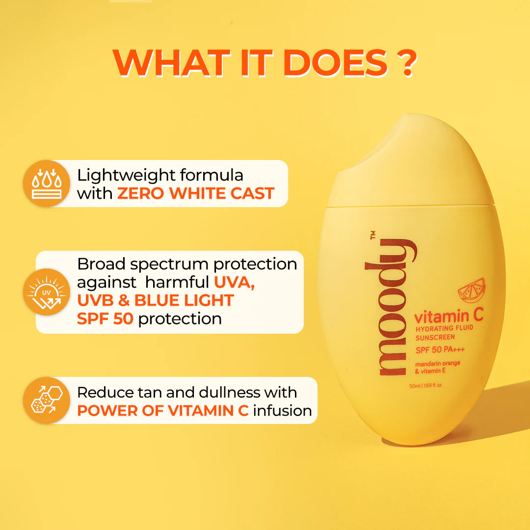 Vitamin C Hydrating Fluid Sunscreen SPF 50 PA+++