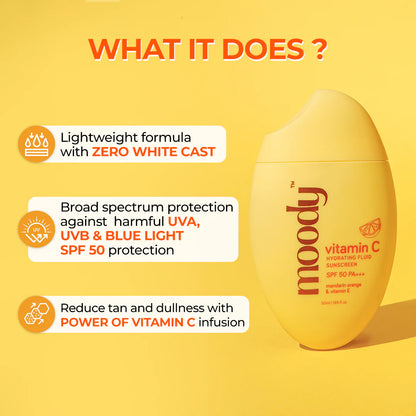 Vitamin C Hydrating Fluid Sunscreen SPF 50 PA+++
