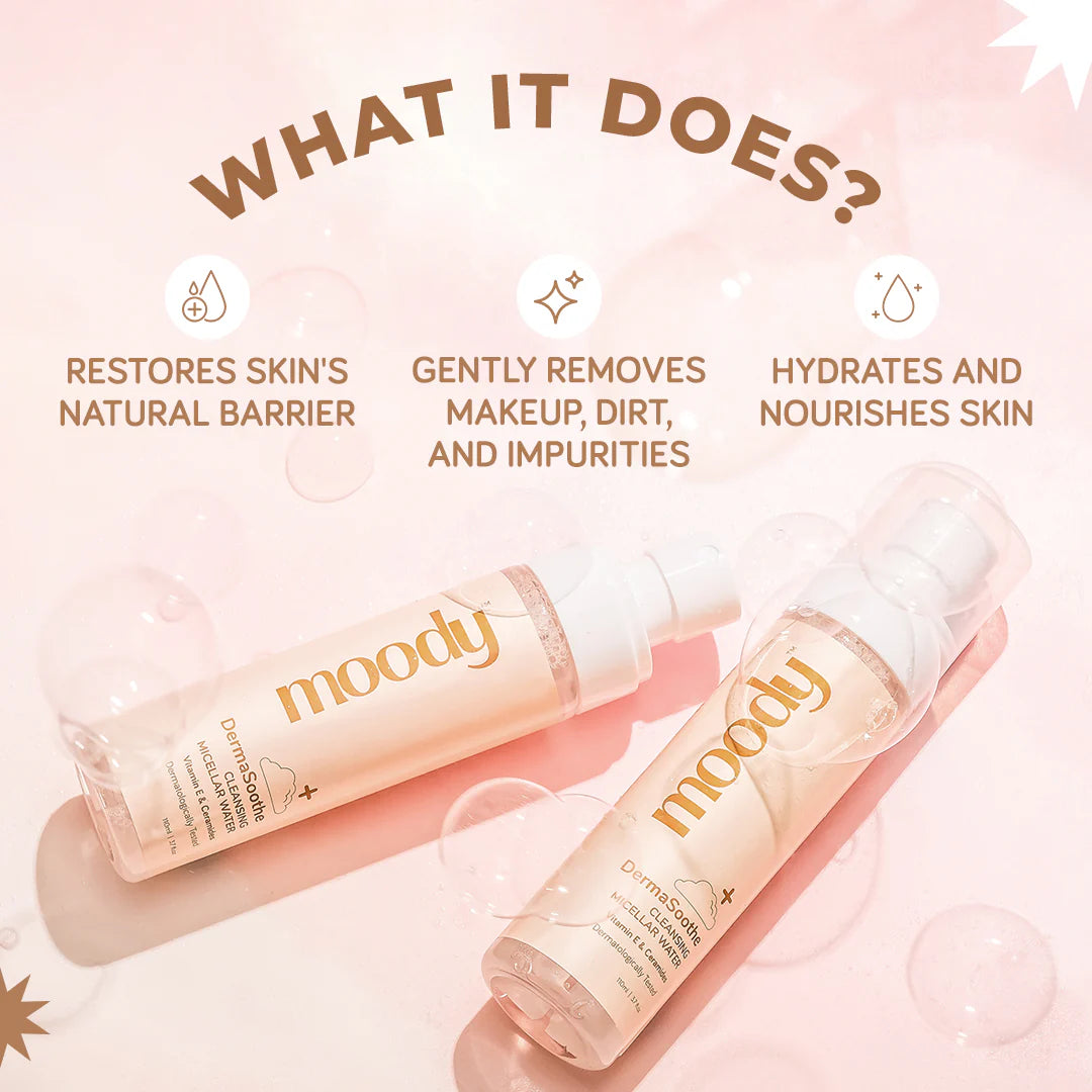 DermaSoothe Micellar Water Make Up Remover Mist with Rice & Ceramides