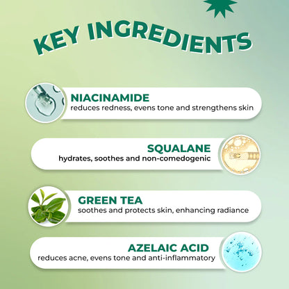 AcneXpert Oil Free Moisturizer with Niacinamide & Green Tea