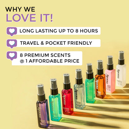 Premium Perfume Gift set of 8 in 1 fragrances - Unisex for Him & Her