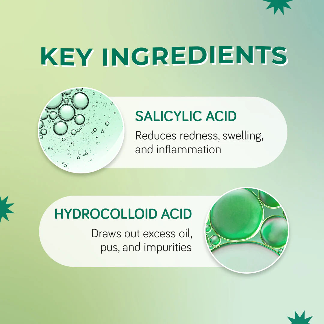 AcneXpert Face Acne Pimple Patches with Hydrocolloid and Salicylic Acid