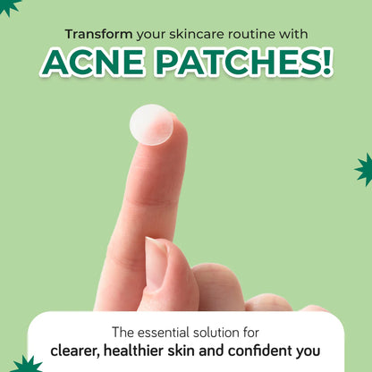 AcneXpert Face Acne Pimple Patches with Hydrocolloid and Salicylic Acid