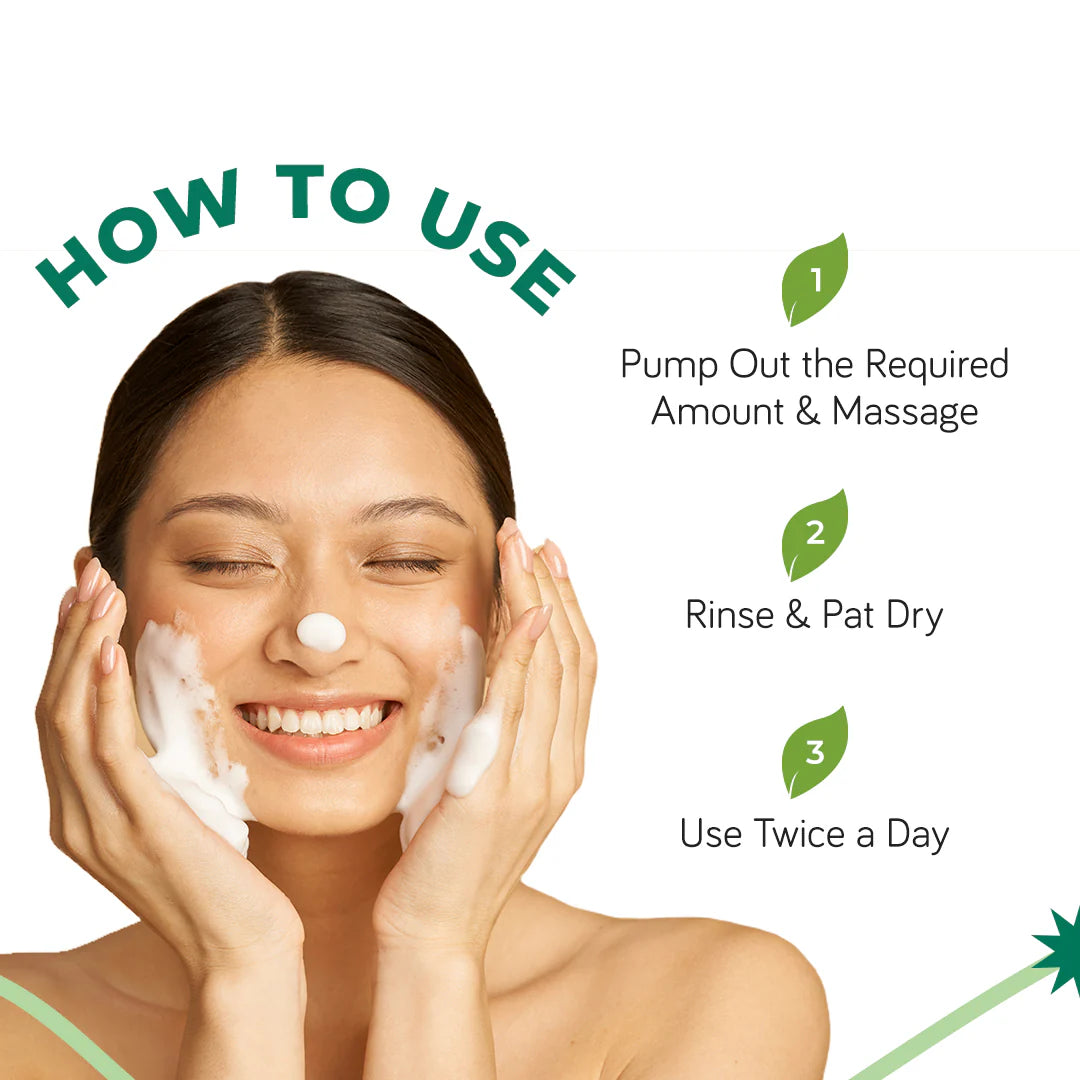 AcneXpert Foaming Face Wash Salicylic Acid & Green Tea